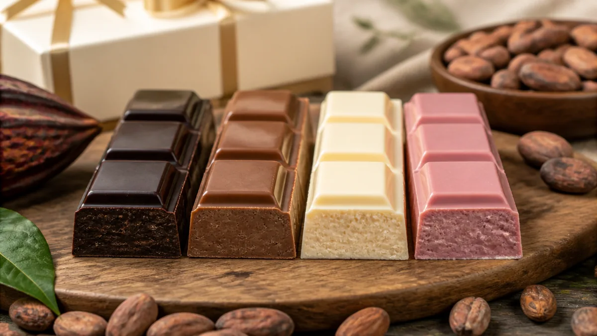 チョコレートの4種類の違いは「カカオの使い方」で決まるの解説画像