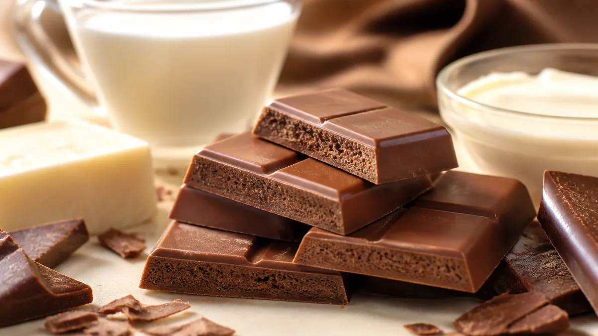 ミルクチョコレートがまろやかな理由は乳製品にあったの解説画像