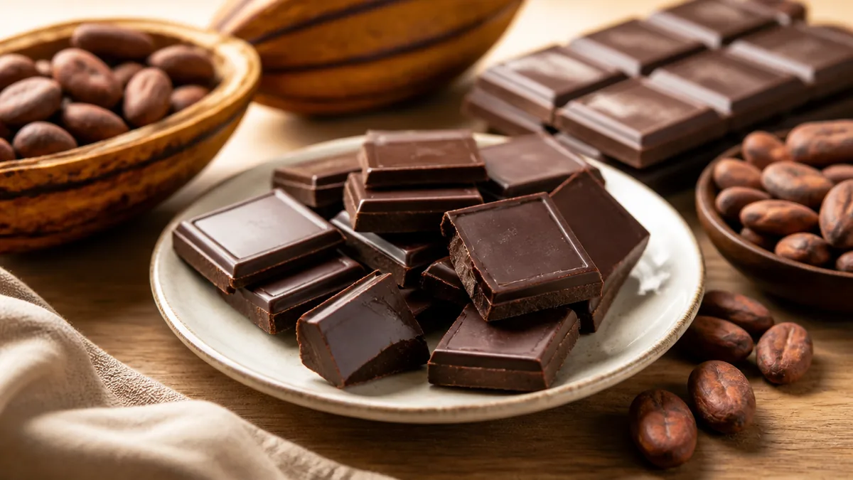 甘さ控えめの市販チョコレートはカカオ含有率が鍵｜まず知っておきたい選び方の基準の解説画像