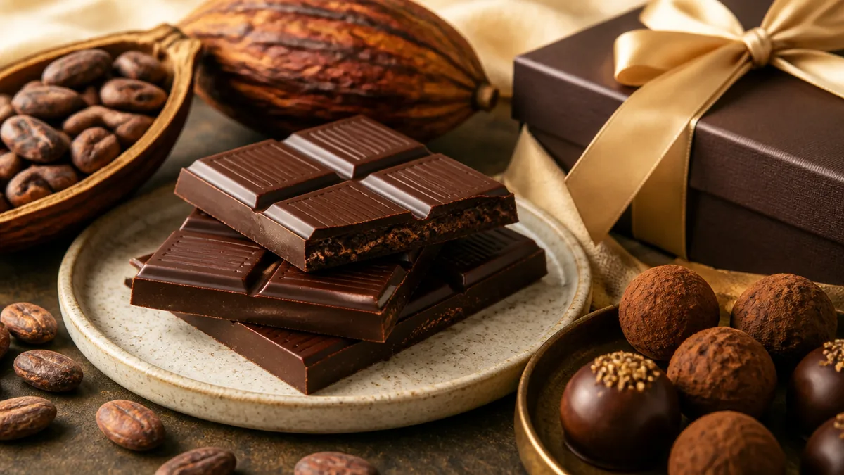 ヴィーガンチョコレートのおすすめはどう選ぶ?乳不使用でも美味しい5つの基準と注目ブランドを解説のアイキャッチ画像