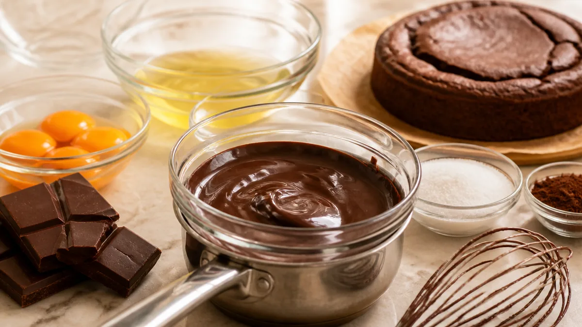 材料の温度と配合バランスを見直す|チョコが冷えると失敗するの解説画像