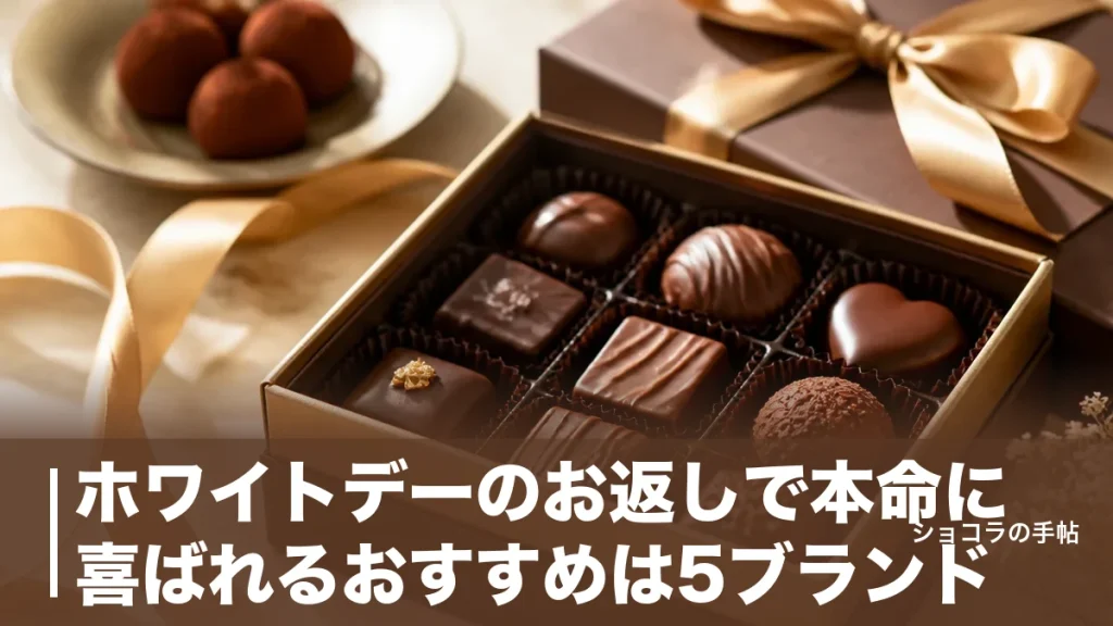 ホワイトデーのお返しで本命に喜ばれるおすすめは5ブランド｜相場と意味で選ぶコツのアイキャッチ画像