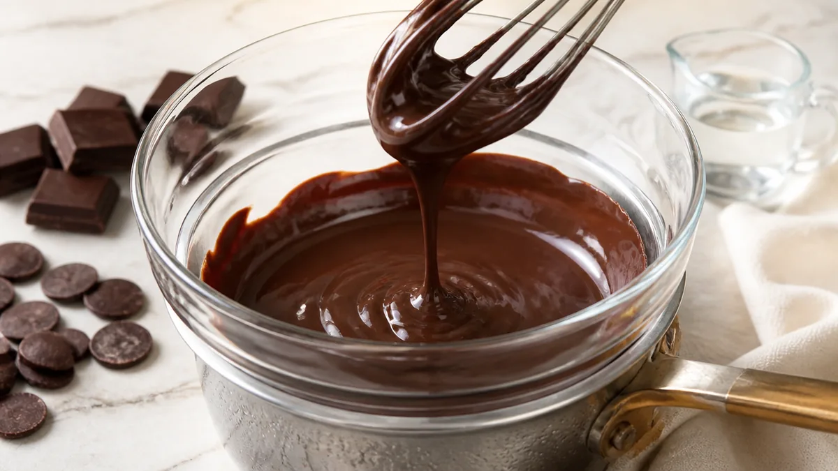 チョコがダマになる原因は水分と高温の2つ|湯煎で失敗しないコツと復活方法を解説のアイキャッチ画像