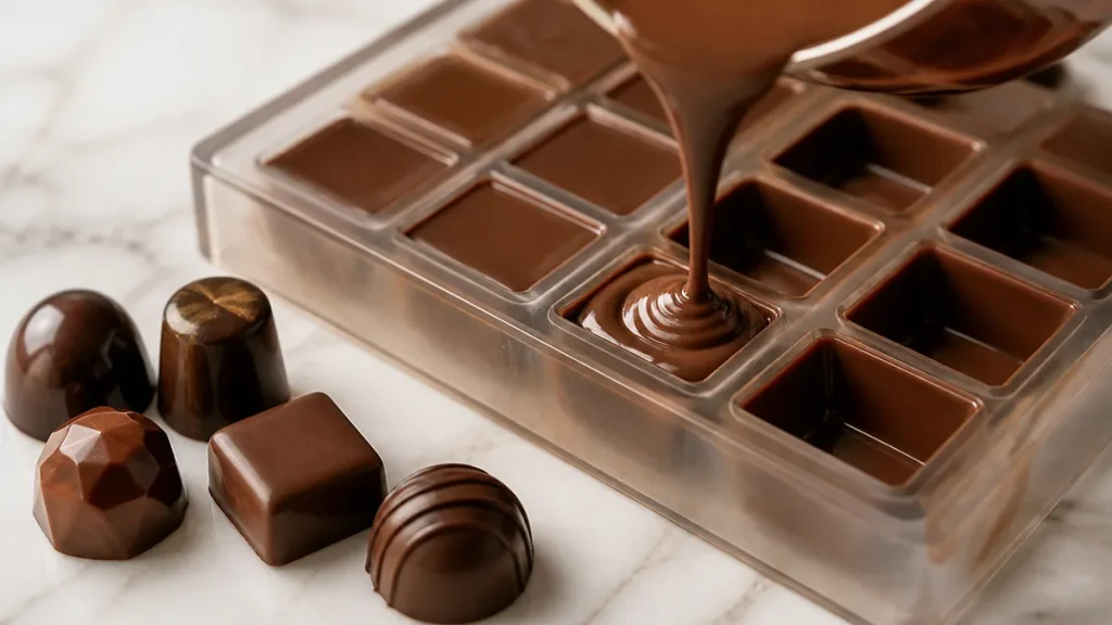 チョコモールドの使い方は5ステップ｜つや出しと型離れを失敗しないコツを解説のアイキャッチ画像