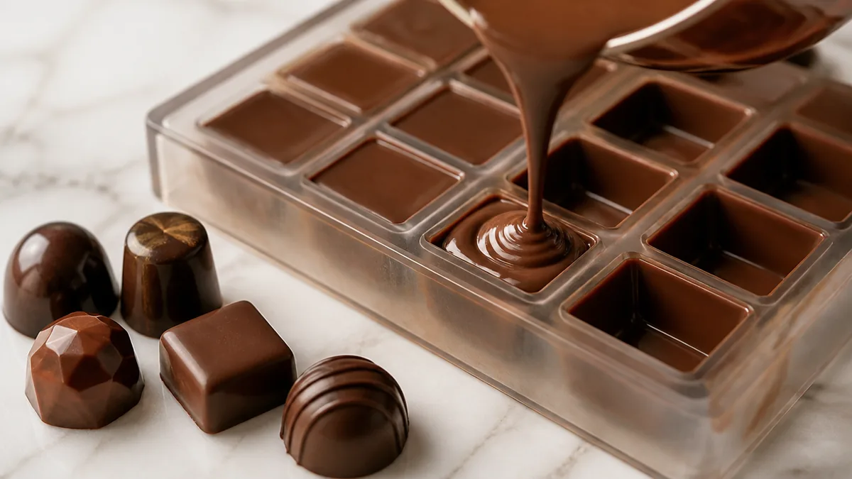 チョコモールドの使い方は5ステップ|つや出しと型離れを失敗しないコツを解説のアイキャッチ画像