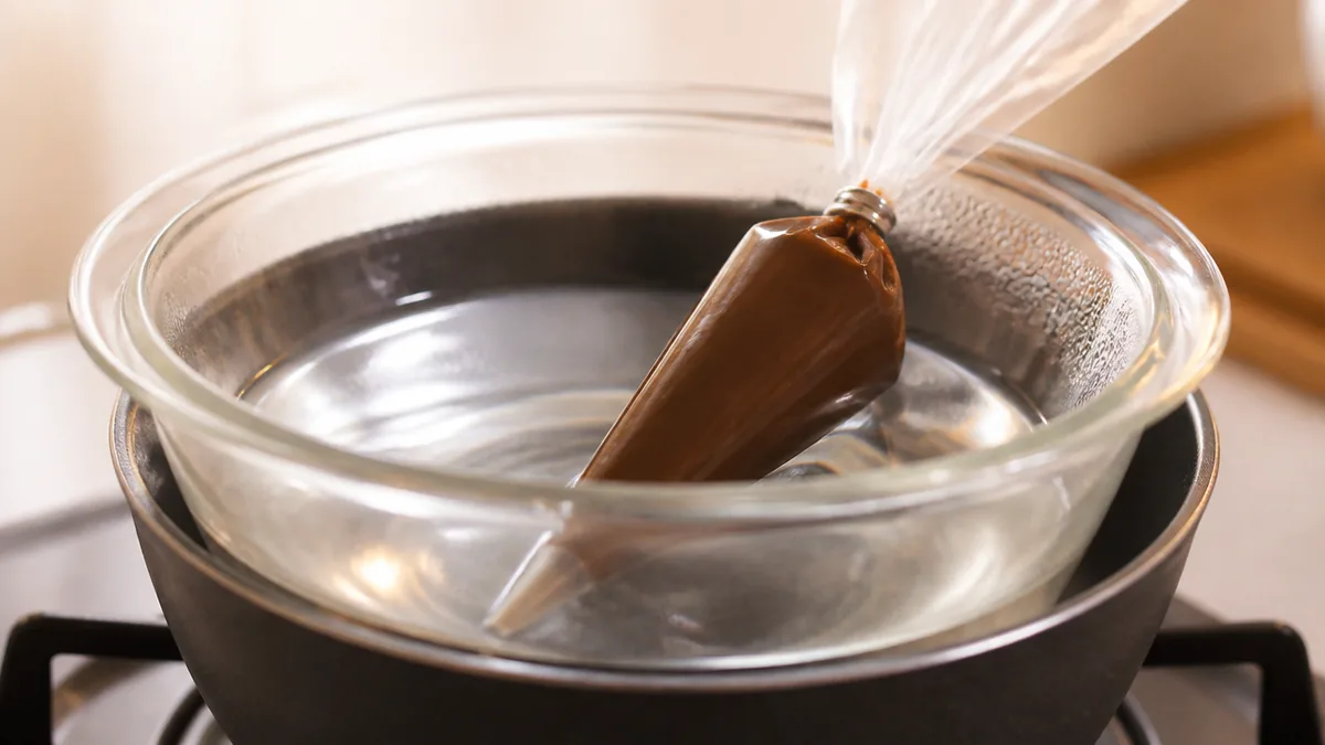 チョコペンの使い方は「45℃の湯煎」が9割|基本の3ステップの解説画像