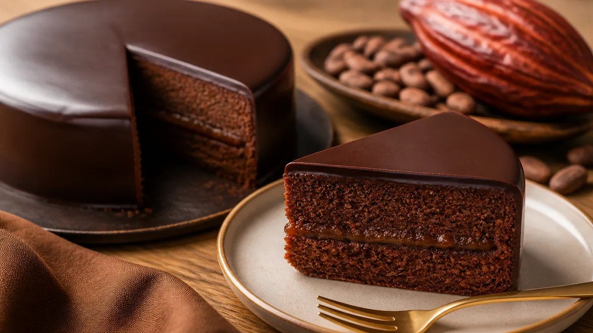ザッハトルテとは？ウィーン生まれの「チョコレートケーキの王様」の正体の解説画像