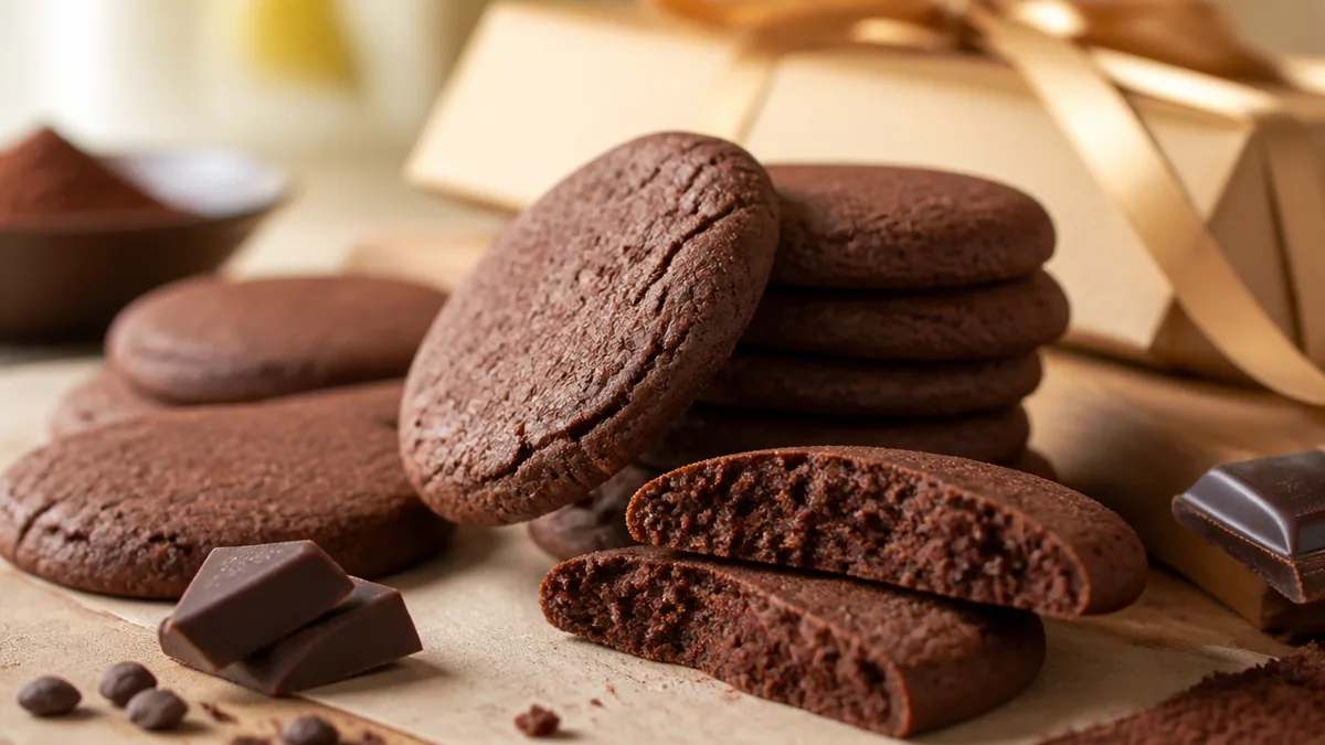 なぜサクサクにならない?チョコクッキーの食感を決める3つの科学の解説画像