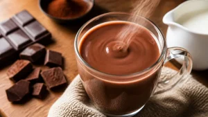 ホットチョコレートの手作りレシピは板チョコ3：牛乳10が黄金比｜分離させないコツと本格ショコラショーのアイキャッチ画像