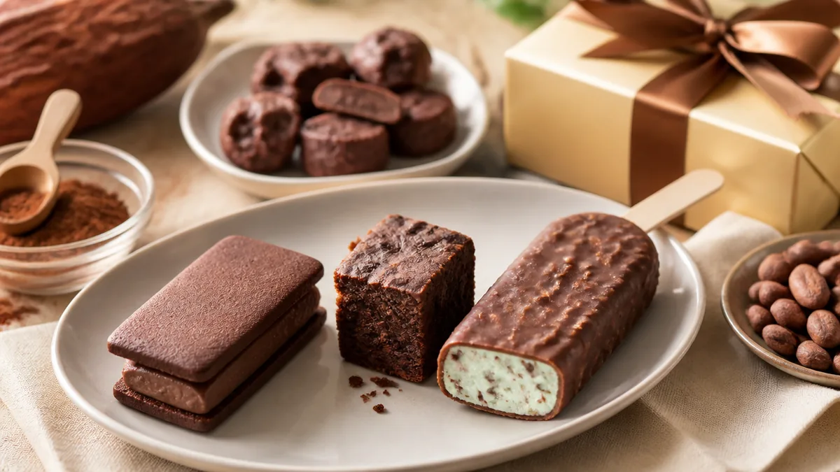 軽さで選ぶならこの3品|クッキーサンド・チョコラスク・チョコミントバーの解説画像
