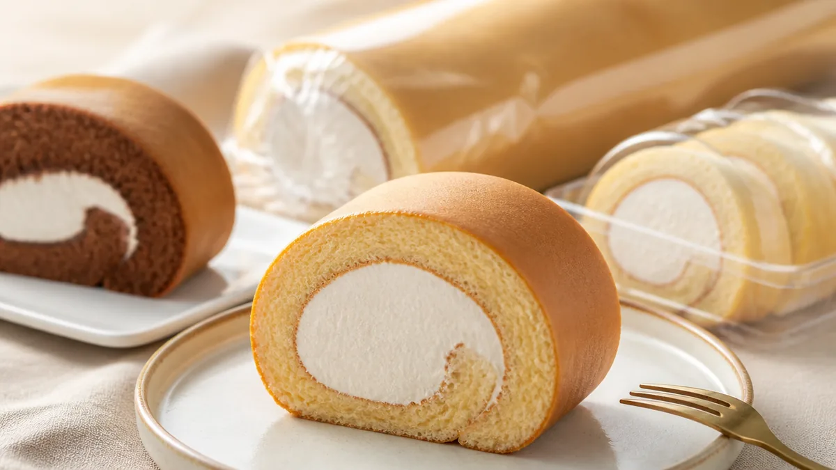ローソンのロールケーキ3品｜214円の看板商品と6個入りのもち食感の解説画像