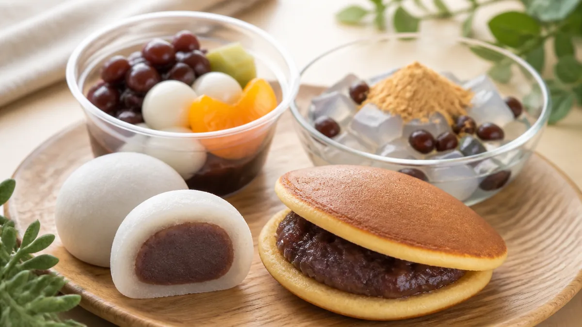 セブン-イレブンの和スイーツおすすめ3品|どら焼き・大福・寒天を数値で見るの解説画像