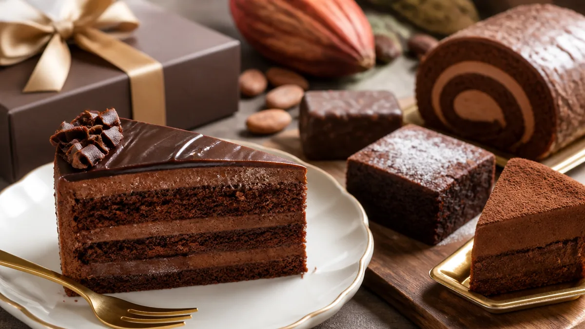 チョコレートケーキは市販でもここまで来た|まず知りたい4タイプの違いの解説画像