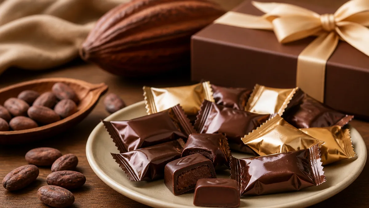 個包装で配れるチョコ2品｜1個あたりいくらかで見ると差が見えるの解説画像
